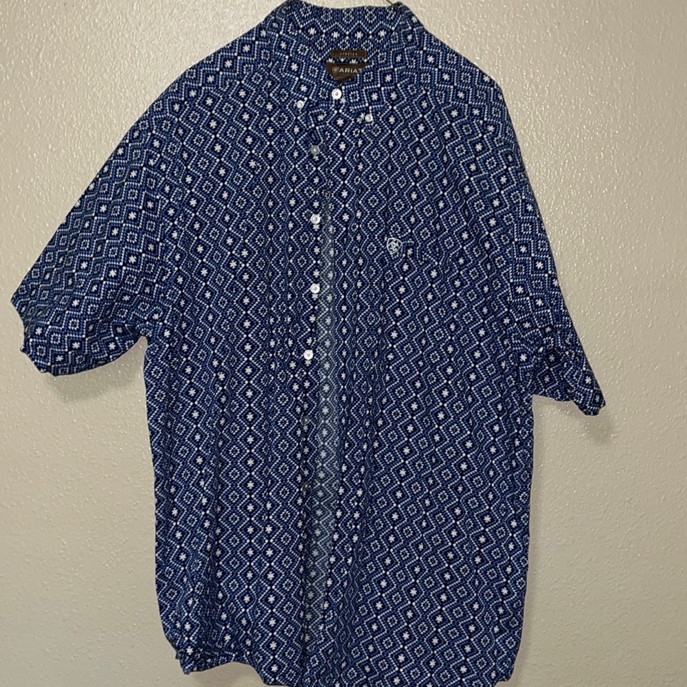 Ariat XXL Men’s Short Sleeve Button Down Shirt